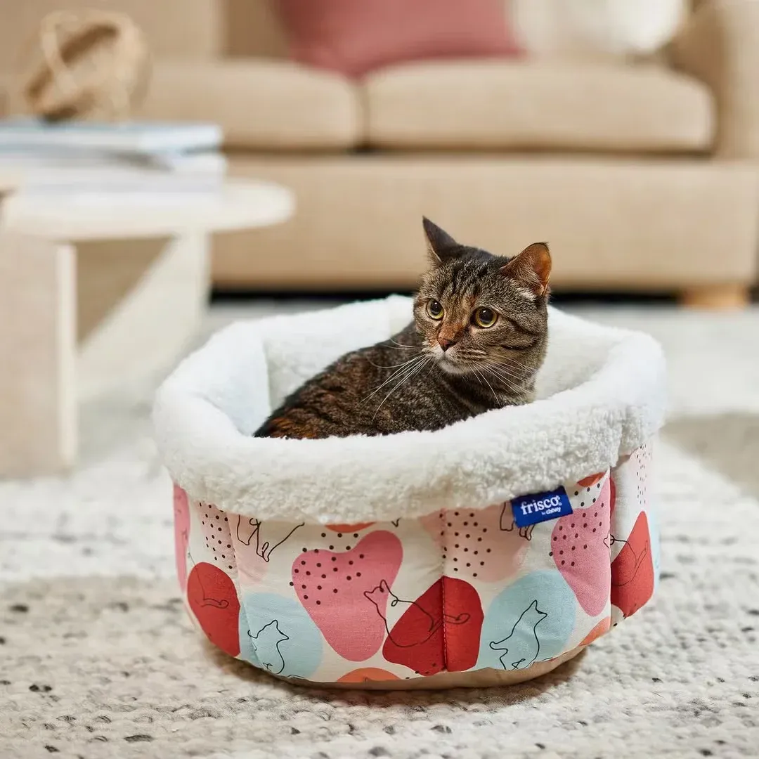 Frisco Sherpa Self-Warming Cat Bed