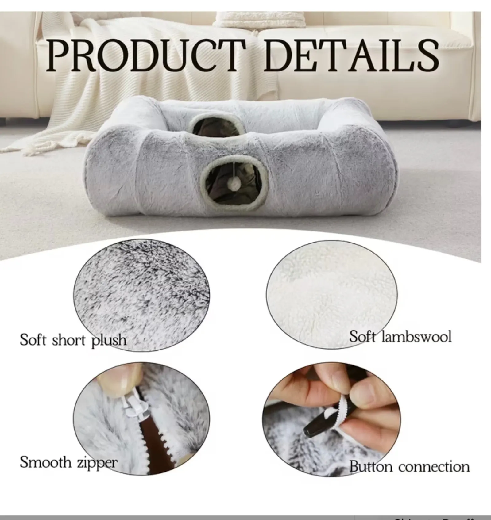 Walmart cat tunnel details