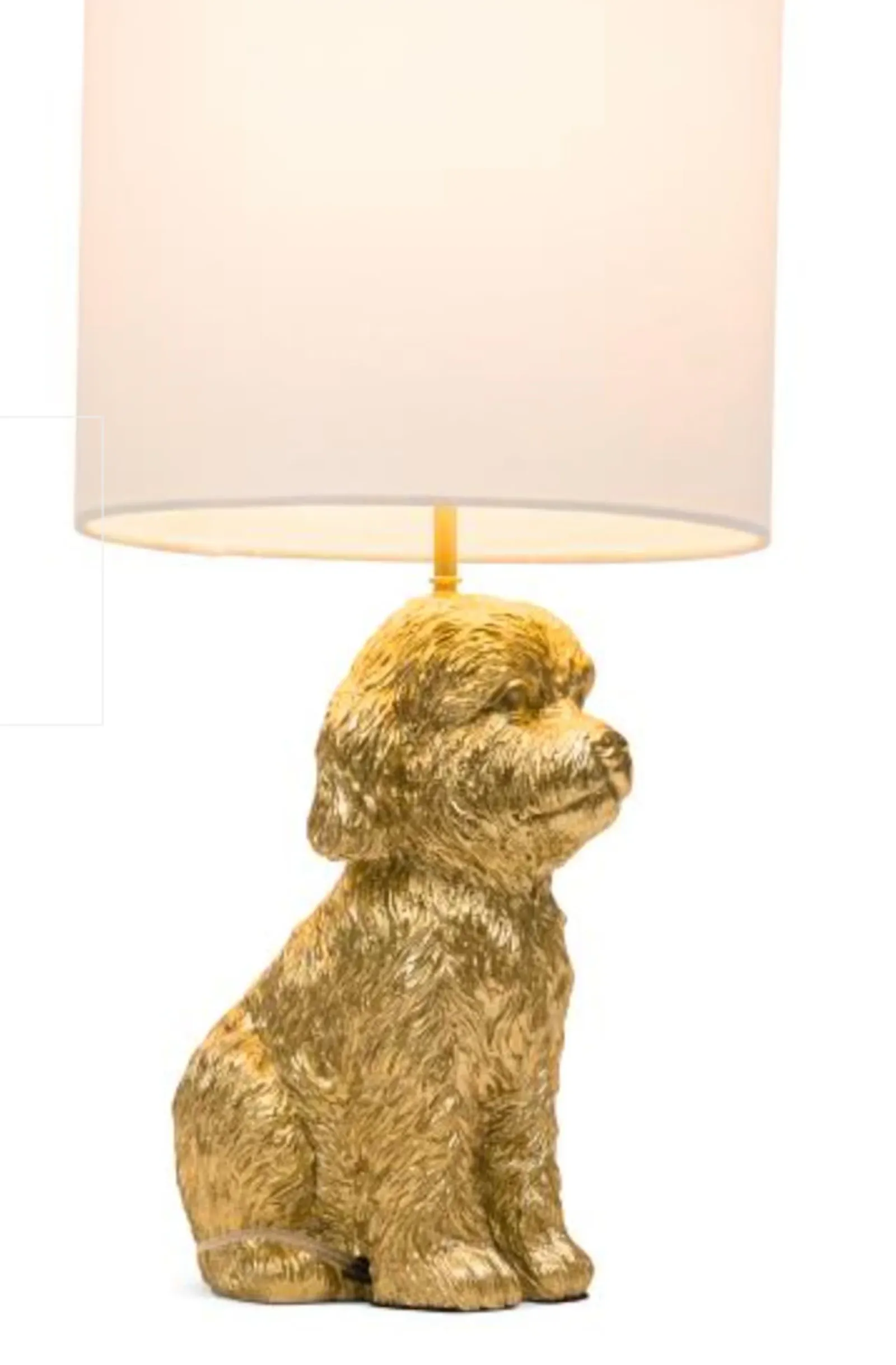 TJ Maxx doodle dog lamp