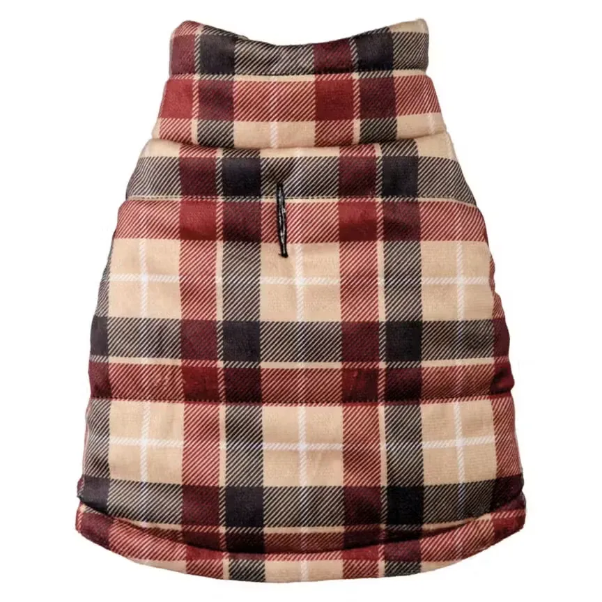 Heart to Tail Pet Reversible Luxury Puffer Coat